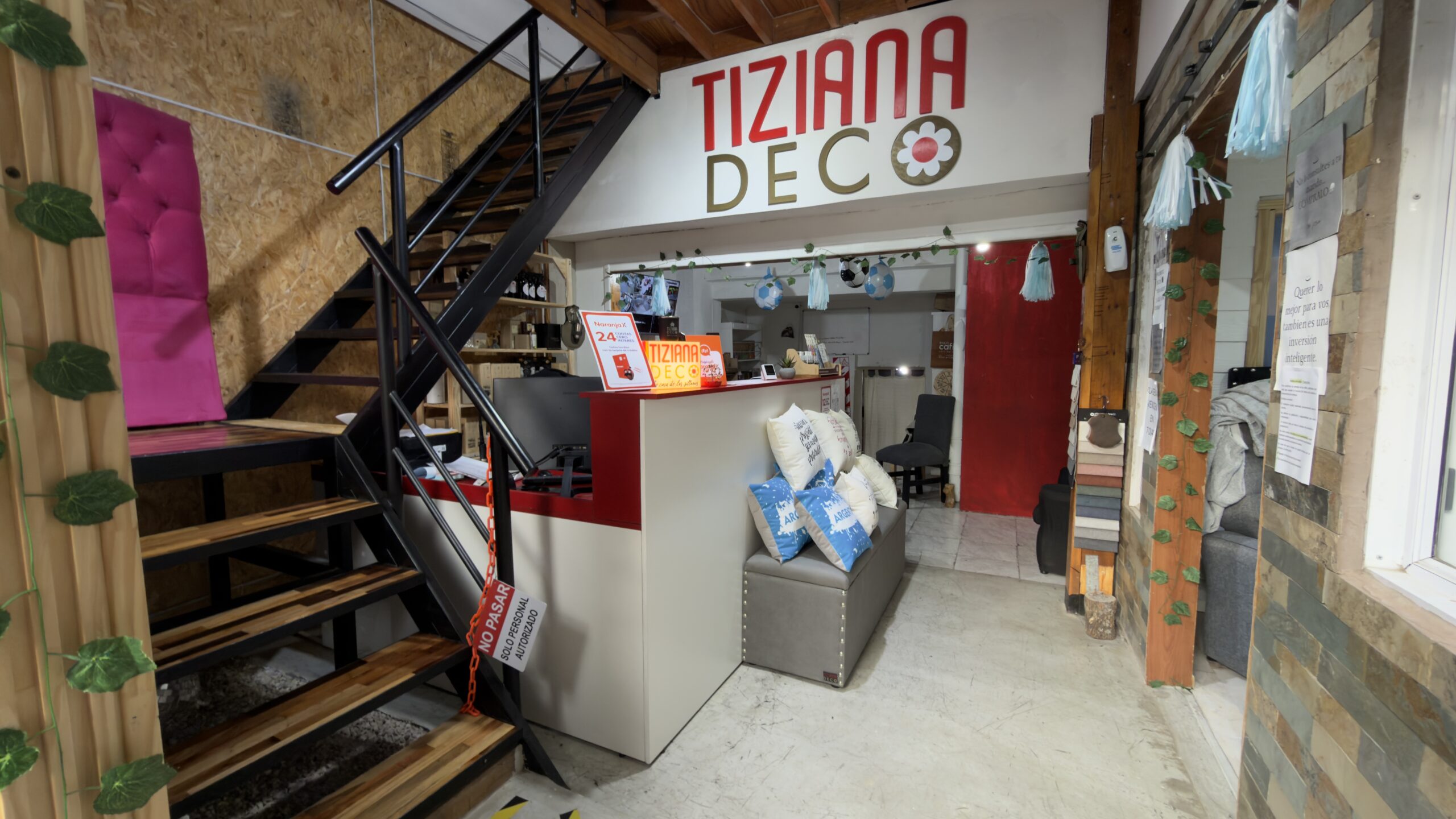 Showroom Tiziana Deco — vista general